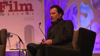 SBIFF 2016  Maltin Modern Master  Johnny Depp Talks Tim Burton amp Edward Scissorhands [upl. by Tallulah851]