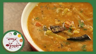 Sambar  South Indian Curry  Recipe by Archana  Vegetarian Main Course in Marathi [upl. by Corsetti201]