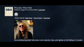 Waddy Wachtel 2015 interview part 1 of 4 [upl. by Anomer]