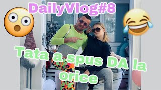 Daily Vlog  TATA SPUNE DA TIMP DE 24 ORE🤪 Tata sa transformat in fata [upl. by Bechler769]