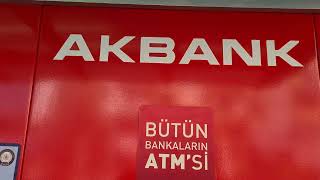 Akbank ATMden Papara Kart ile Para Çekme Masrafsız [upl. by Violette]