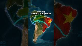 O imenso e ambicioso projeto da Ferrovia Transoceânica 🛤️ ferrovia china geografia [upl. by Asyla]