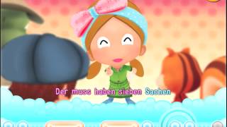 Backe backe Kuchen Kinderlied  Karaoke App [upl. by Christianson]