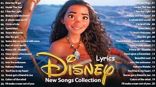 Disney Lyrics Songs Collection 🎶 Disney Music Collection 🎶 Disneys Best Of All Time [upl. by Ardeed831]