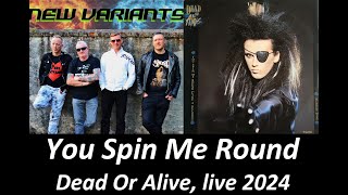 You Spin Me Round Dead Or Alive cover  New Variants 2024 [upl. by Nahtnamas]