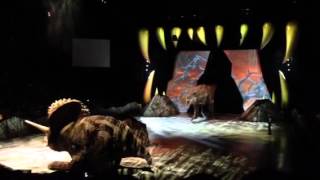 Walking with Dinosaurs Live Tyrannosaurus Rex Entrance [upl. by Arded]