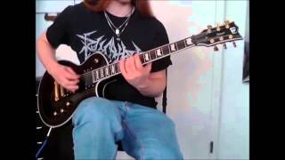 Pestilent Reign  Shivering Chaos Guitar Playthrough [upl. by Affay243]