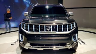 2019 KIA MOHAVE MASTER PIECE CONCEPT Walkaround 기아자동차 모하비 마스터피스 둘러보기 Seoul Motor Show 2019 [upl. by Aihtenyc807]