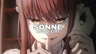 sonne  rammstein edit audio [upl. by Melamie]