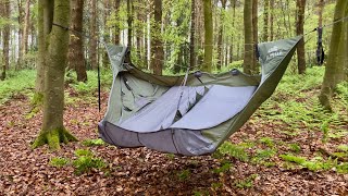 A flat lay hammock for two First look at the Draumr Double by Amok Equipment [upl. by Inahs]