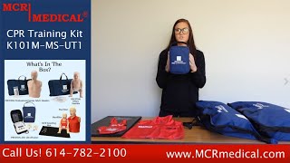 Unboxing the PRESTANMCR Medical CPR Training Kit Adult amp Infant Manikins w Feedback amp AED Trainer [upl. by Legnaleugim950]