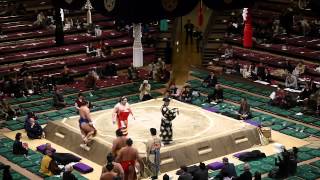 J2DE Juryo Rikishi ceremonial entrance  Ryogoku Tokyo [upl. by Ettelocin16]