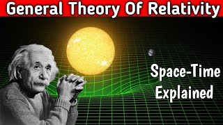 Einsteins General Theory of Relativity Explained in hindi  4D Space Time  Gravity [upl. by Odilo]