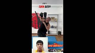 muay thai elbow shot muaythaithailand [upl. by Hassin]