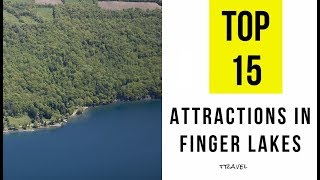 TOP 15 Natural Attractions in Finger Lakes New York [upl. by Enneirdna183]