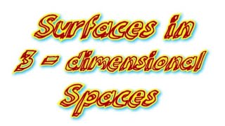 Local Diffeomorphism  Surfaces in 3  Dimensional Spaces  Multivariable Calculus MSc Mathematics [upl. by Studdard]