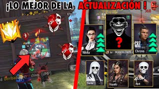 🔴5 MEJORES HABILIDADES DE LA ACTUALIZACIÓN 👹🔥 ¡SUBE A HEROICO Y MAESTRO FREE FIRE [upl. by Suoicserp613]