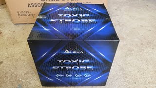 TOXIC STROBE 36sh Alpha Fireworks  4K [upl. by Hadik]