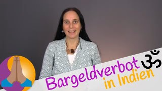 Bargeldverbot in Indien [upl. by Dorca]