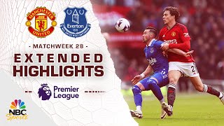 Manchester United v Everton  PREMIER LEAGUE HIGHLIGHTS  392024  NBC Sports [upl. by Heffron896]