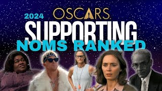 2024 Oscars SUPPORTING Actor amp Actress Nominees Ranked [upl. by Lemcke]