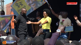 Min Phionah Nyamutoro Joins Husband Kenzo On Stage While Performing For President Museveni In Kitgum [upl. by Arin]