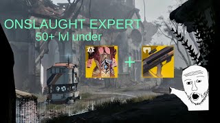 Destiny 2  ONSLAUGHT EXPERT 50 under easy with this warlock build [upl. by Trahern398]