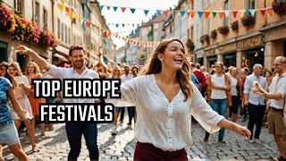 The Most INSANE Festivals Across Europe [upl. by Yaned]