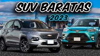 ¡Top 7 Las SUV más BARATAS y SEGURAS nuevas de último modelo [upl. by Drucie537]