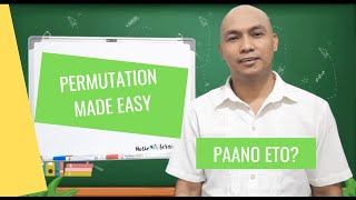 Grade 10 Mathematics  PERMUTATION MADE EASY [upl. by Noraha901]