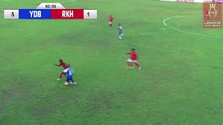 MNL League Cup 2024 Group D Yadanarbon FC Blue VS Rakhapura UTD Red [upl. by Shawnee94]