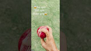 Top spin off spin slider grip kese pakde cricket akaal perfectgrip handpads bowlingmachine [upl. by Rehpotirhc]