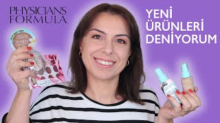 TEK MARKA MAKYAJ  PHYSICIANS FORMULA YENİ ÜRÜNLER [upl. by Attwood]