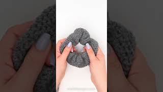 Easy Crochet Scrunchie🧶♥️ [upl. by Carlos]