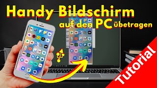 Handy auf PC übertragen  Fernsteuern mit USB  Tutorial 2021 [upl. by Schreibe]