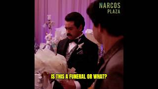 El Chapo Brought Flowers For Enedina’s Wedding 😂  Narcos Mexico shorts [upl. by Kronick]