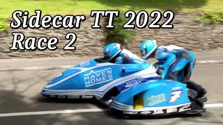 Isle of Man TT 2022  High Speed Cornering At Its Best Sidecar Race 2 [upl. by Sinegra2]