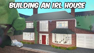 BUILDING A REAL LIFE ENGLISH HOUSE IN BLOXBURG [upl. by Krusche]