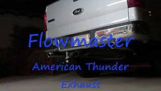 2006 F150 54L with Flowmaster American Thunder Exhaust [upl. by Muller]