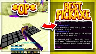 Hypixel Skyblock  HOW TO GET THE OP EFFICIENCY 6 PICKAXE STONK PICKAXE [upl. by Anileme]