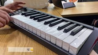 ICON ikeyboard 3nano 마스터키보드 개봉기 Midi controller [upl. by Scheer926]