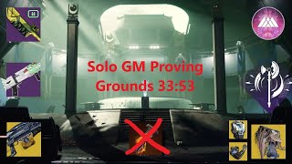 Double Special Solo GM Proving Grounds 3353  Prismatic Titan S25 Revenant No Consecration [upl. by Ssalguod]