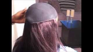 Tutorial How To Do A Quick Weave With An Invisible Part [upl. by Divadnoj]