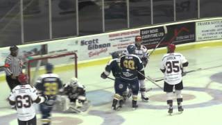 Fife Flyers vs Edinburgh Capitals  4 October 2014 [upl. by Earleen236]