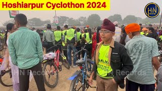 Hoshiarpur Cyclothon 2024 at National Level [upl. by Asetal]