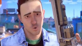 Sunset Overdrive Trailer Dublado Xbox One [upl. by Elatnahc534]