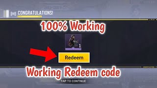 New Working Redeem code cod 2024  Call of duty Mobile Redeem code  codm Redeem code 2024 [upl. by Naivatco]