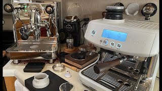 4K Coffee Setup vs Breville Barista Pro  Quick Mill Vetrano 2B Evo Espresso Machine [upl. by Lajes]