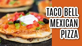 How to make Taco Bell Mexican Pizzas at home [upl. by Ytissahc]