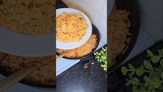 Gizzard Jollof rice no tomato used youtubeshort momlife jollofrice [upl. by Zurek]